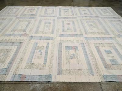 CONTEMPORARY TURKISH FLATWEAVE KILIM LARGE ROOM SIZE CARPET