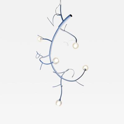 CP Lighting Christopher Poehlmann Blue Curvy newGROWTH Chandelier by Christopher Poehlmann for CP Lighting 2024