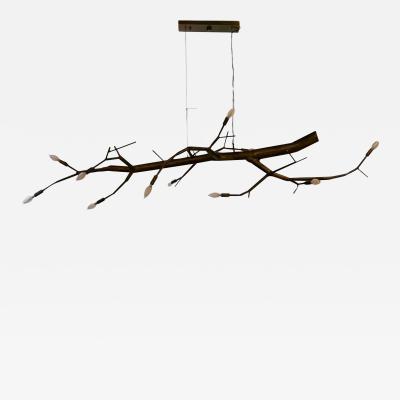 CP Lighting Christopher Poehlmann Christopher Poehlmann Contemporary Massive Modern Sculptural Branch Chandelier