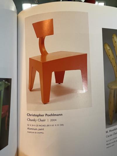 CP Lighting Christopher Poehlmann Chunky Chair by Christopher Poehlmann