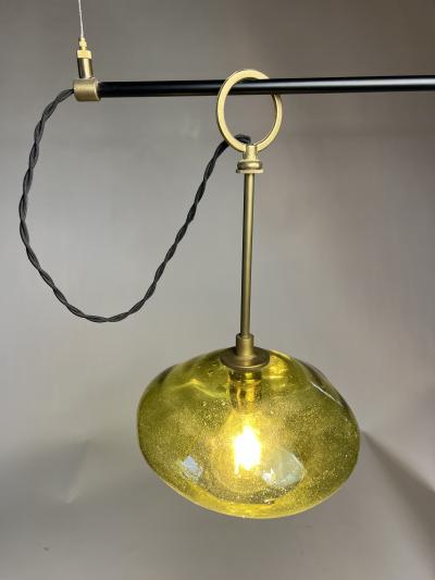 CP Lighting Christopher Poehlmann Cuervo LiquorLamp with adjustable suspension bar