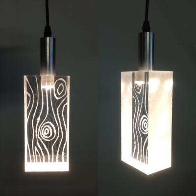 CP Lighting Christopher Poehlmann Lumber Lamps Block Pendant