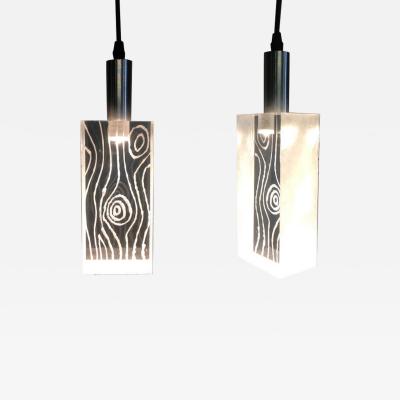 CP Lighting Christopher Poehlmann Lumber Lamps Block Pendant