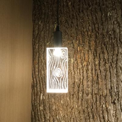 CP Lighting Christopher Poehlmann Lumber Lamps Block Pendant