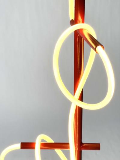 CP Lighting Christopher Poehlmann Stitch Pendant Chandelier and Floor Lamp