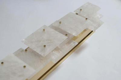 CPS Rock Crystal Quartz Sconces by Phoenix