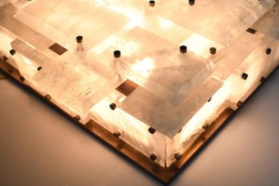 CPS Rock Crystal Semi Flush Mount by Phoenix