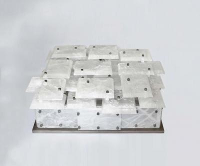 CPS Rock Crystal Semi Flush Mount by Phoenix