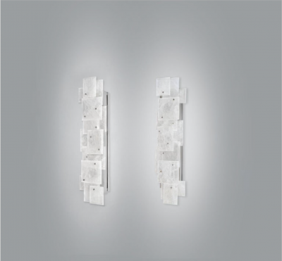CPS25 Rock Crystal Sconces by Phoenix
