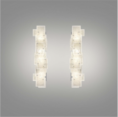 CPS25 Rock Crystal Sconces by Phoenix