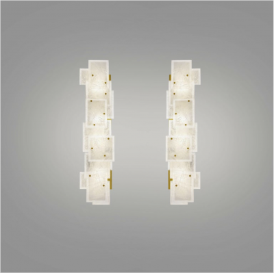 CPS25 Rock Crystal Sconces by Phoenix