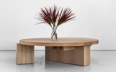 CUBIST ROUND COFFEE TABLE