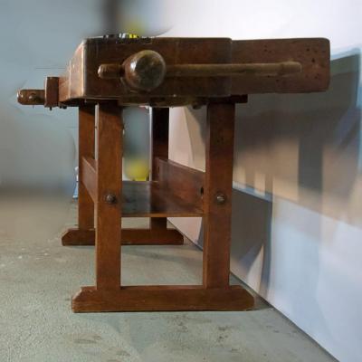 Cabinet Makers Work Bench as Sideboard Serving Table or Bar