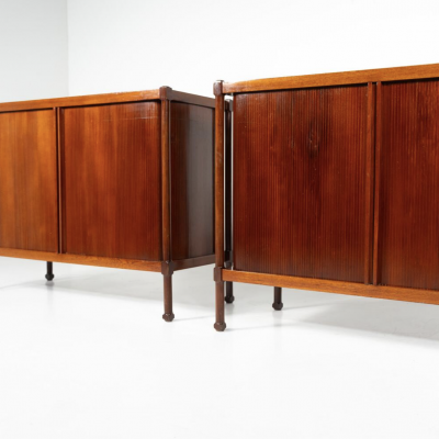 Cabinets with Rollers Shutters by Antonio Proserpio 1960 2 availables