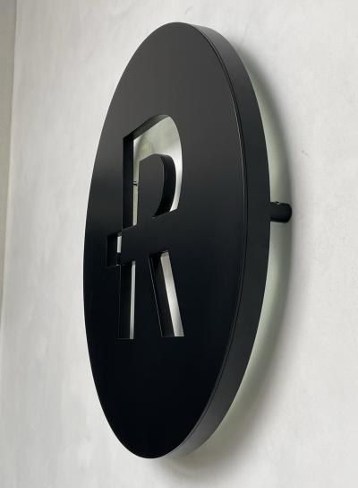 Cain Modern Custom Made Letter Sign in Solid Brass by Cain Studio Made in the USA