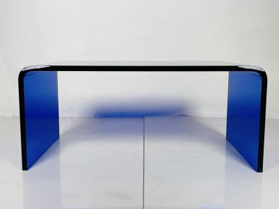 Cain Modern Lucite Coffee Table in Cobalt Blue by Cain Modern USA 2023