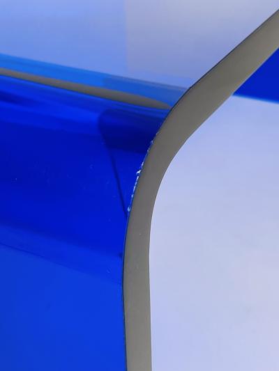 Cain Modern Lucite Coffee Table in Cobalt Blue by Cain Modern USA 2023