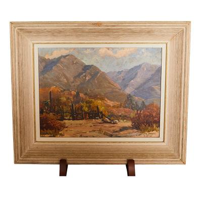 California Landscape Painting by Larry Sullivan 1939