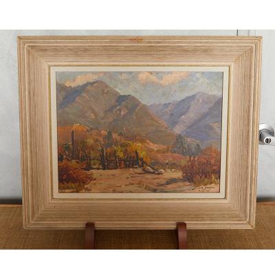 California Landscape Painting by Larry Sullivan 1939
