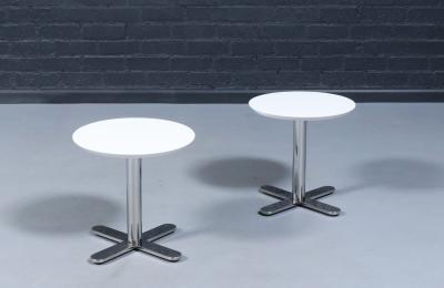 California Modern Plus Chrome Side Tables by West Coast Industries