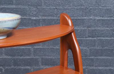 California Studio Craft Organic Modern Teak Counter Shelf