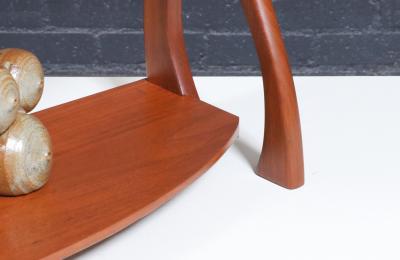 California Studio Craft Organic Modern Teak Counter Shelf