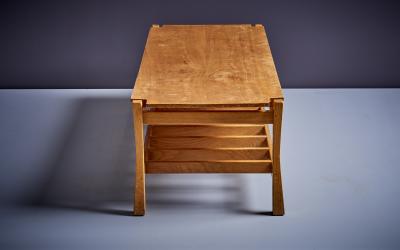California Studio Craft rectangular Oak Coffee Table USA 1960s