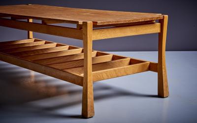 California Studio Craft rectangular Oak Coffee Table USA 1960s
