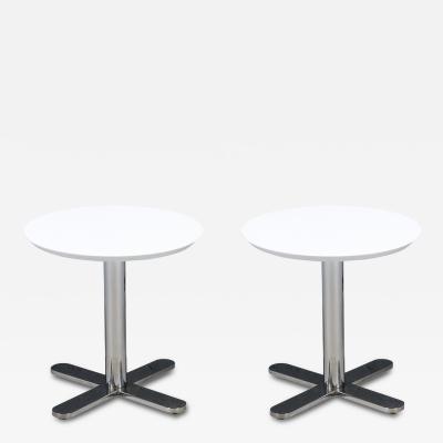 Californian Modern Plus Chrome Side Tables by West Coast Industries