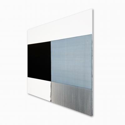 Callum Innes Exposed Painting Delft Blue