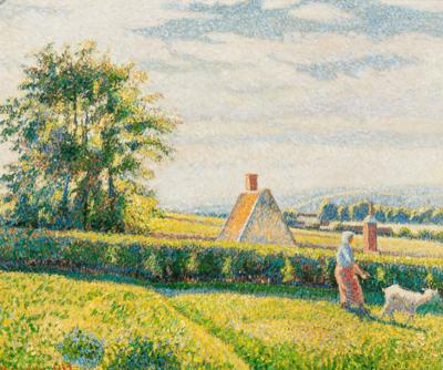 Camille Pissarro Landscape Spring Pasture 