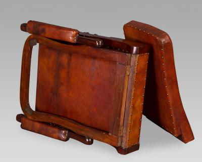 Campaign Folding Library Chair