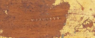 Campaign Portable Folding and Adjustable Caned Daybed