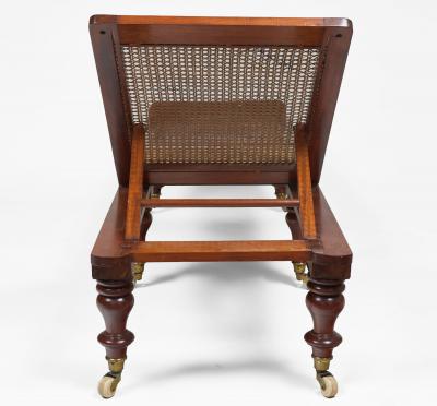 Campaign Portable Folding and Adjustable Caned Daybed