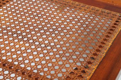 Campaign Portable Folding and Adjustable Caned Daybed