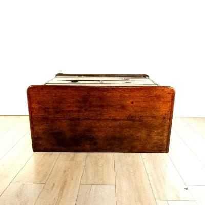 Campaign Secretary Chest of Drawers 19th century English