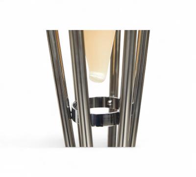 Candle Floor Lamp in Chrome Unknown 1960s Lot 93