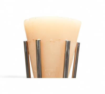 Candle Floor Lamp in Chrome Unknown 1960s Lot 93