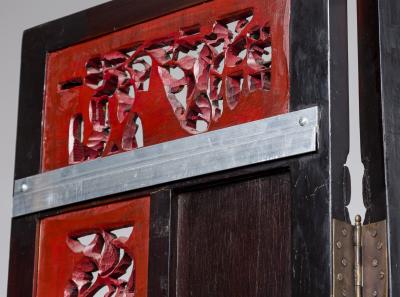 Canton Guangdong style 8 panel screen