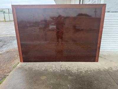 Cantoni 72 w Bookmatched Mahogany w inlay King size Bed