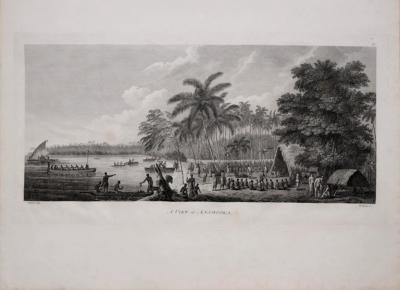 Captain James Cook CAPTAIN JAMES COOK 1728 1729 AND JOHN WEBBER 1751 1793 A VIEW AT ANAMOOKA