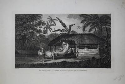 Captain James Cook THE BODY OF TEE A CHIEF AS PRESERVED AFTER DEATH IN OTAHEITE 