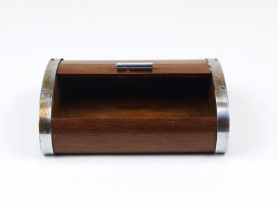 Carl Aub ck 1930s Carl Aubock Large Art Deco Jewelry Storage Cigarette Box Roll Top Vienna