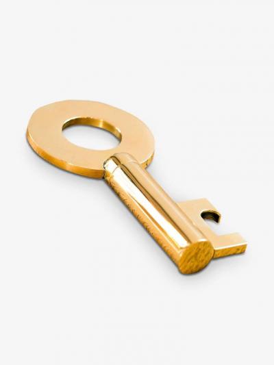 Carl Aub ck BRASS KEY CORKSCREW