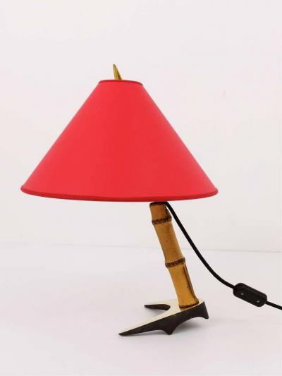 Carl Aub ck Carl Aub ck Horseshoe Table Lamp
