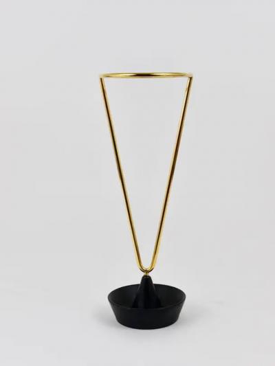 Carl Aub ck Carl Aub ck Mid Century Brass Umbrella Stand Austria 1950s