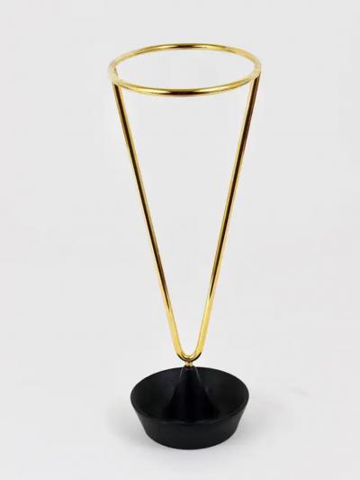 Carl Aub ck Carl Aub ck Mid Century Brass Umbrella Stand Austria 1950s