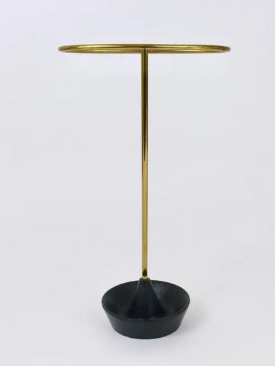 Carl Aub ck Carl Aub ck Mid Century Brass and Cast Iron Umbrella Stand Austria 1950s