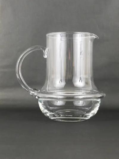 Carl Aub ck Carl Aub ck Midcentury Glass Pitcher Jug by Ostovics Culinar Austria 1970s