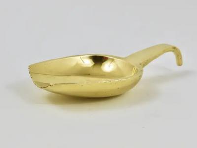 Carl Aub ck Carl Aub ck Midcentury Scoop Bowl or Ashtray with Handle Brass Austria 1950s